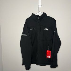 The North Face Sweater Fleece Jacket XL Mens Black Heather